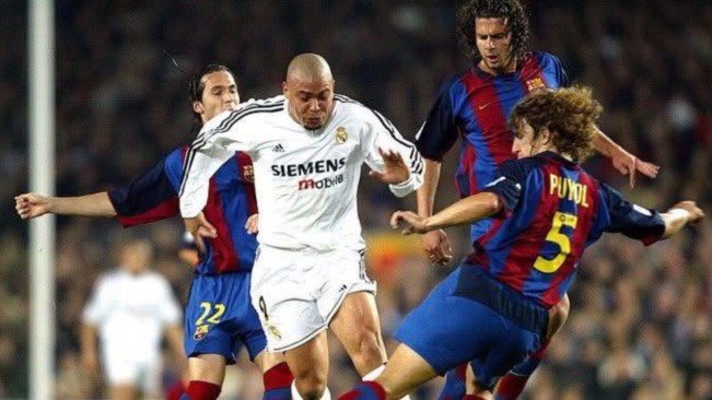 Duel El Clasico zaman dulu. [Instagram]
